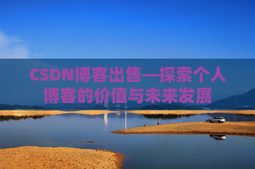 CSDN博客出售—探索个人博客的价值与未来发展